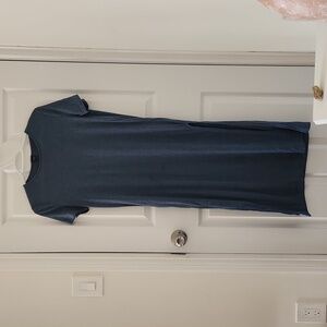 SHEIN Short Sleeve Side Slit Dress